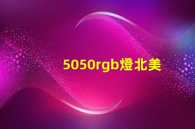 5050rgb燈北美專利