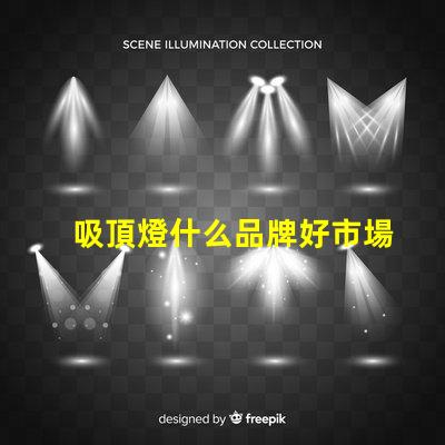 吸頂燈什么品牌好市場(chǎng)上最受歡迎的吸頂燈品牌解析
