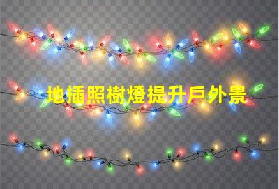 地插照樹燈提升戶外景觀照明的最佳選擇