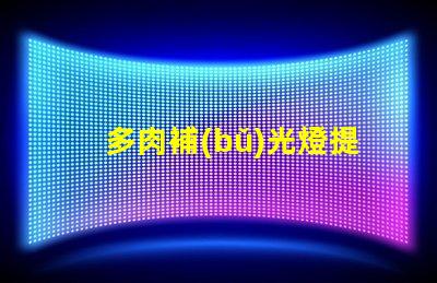 多肉補(bǔ)光燈提升植物生長的光源解決方案