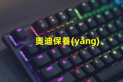 奧迪保養(yǎng)燈歸零了解如何輕松重置保養(yǎng)提醒