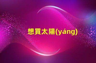 想買太陽(yáng)能路燈全面解析太陽(yáng)能路燈的優(yōu)勢(shì)與選擇指南
