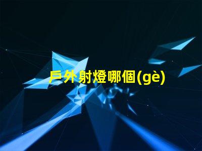 戶外射燈哪個(gè)牌子質(zhì)量好探尋戶外照明設(shè)備最佳選擇