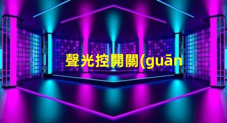 聲光控開關(guān)型號大全全面解析聲光控開關(guān)的多樣選擇