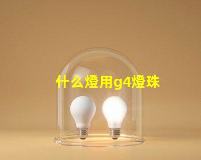 什么燈用g4燈珠