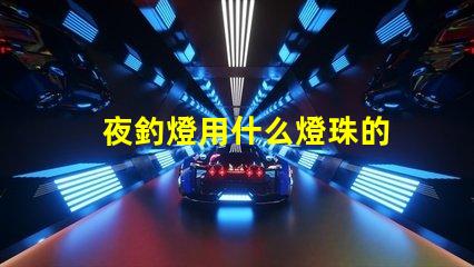 夜釣燈用什么燈珠的