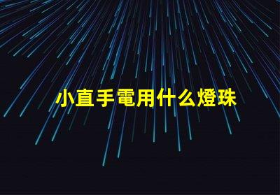 小直手電用什么燈珠