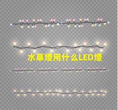 水草燈用什么LED燈珠好