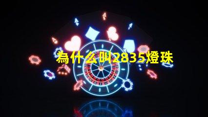 為什么叫2835燈珠